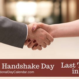 National Handshake Day
